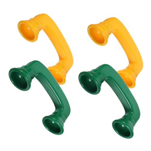 Toyvian 4 Stück Spielzeuge mit akustischem Feedback Telefon Hearing Amplifier pädagogische Spiele Device Kleinkindspielzeug farbiges Lernspielzeug von Toyvian
