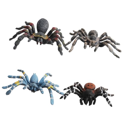 Toyvian 4 Stück Spinnenmodell kinderspielzeug für wohnungsdeko Children Toys spielsachen gefälscht beängstigend Schwierige Requisiten Simulationsspinne Toyvian 4 Stück Spinnenmodell kinderspielzeug für wohnungsdeko Children Toys spielsachen gefälscht beängstigend Schwierige Requisiten Simulationsspinne von Toyvian