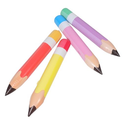 Toyvian 4 Stück Teiliges Aufblasbare Bleistifte aus Robustem PVC Wiederverwendbare Dekoration für Schulanfang Abschlussfeiern und Klassenraum Events Langlebige und Vielseitige Partyballons Toyvian 4 Stück Teiliges Aufblasbare Bleistifte aus Robustem PVC Wiederverwendbare Dekoration für Schulanfang Abschlussfeiern und Klassenraum Events Langlebige und Vielseitige Partyballons von Toyvian
