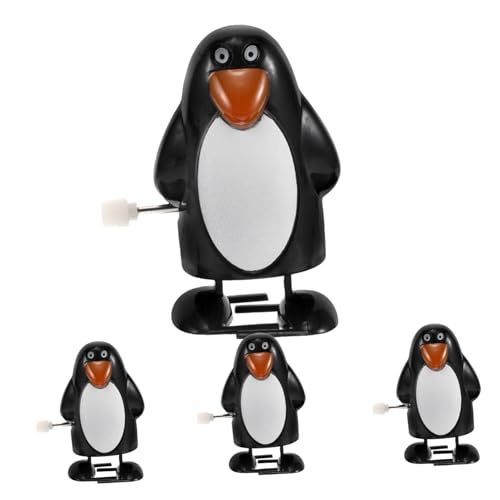 Toyvian 4 Stück Teiliges Aufzieh Pinguin aus Kunststoff Schnelle Bewegung Mini Figur für Weihnachten Sammler Festliche Deko als Weihnachtsstrumpf Füller und Party Goodies Toyvian 4 Stück Teiliges Aufzieh Pinguin aus Kunststoff Schnelle Bewegung Mini Figur für Weihnachten Sammler Festliche Deko als Weihnachtsstrumpf Füller und Party Goodies von Toyvian