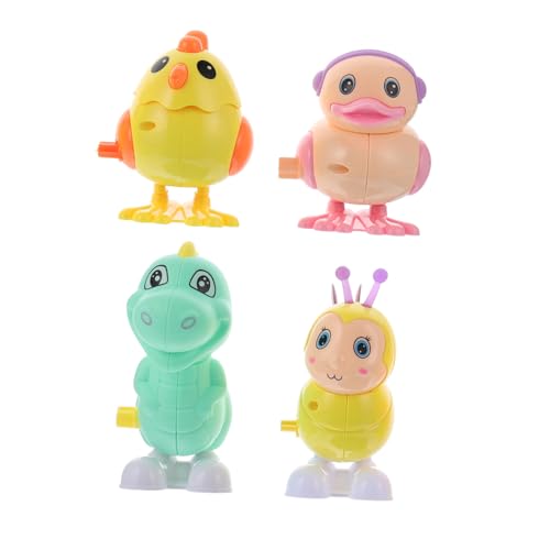 Toyvian 4 Stück Teiliges Aufzieh Tierspielzeug für Mechanisches Sicher und Stabil Fördert Koordination und Fantasie Bunte Zufallsfarben Geeignet für Junge Mädchen Jungen Toyvian 4 Stück Teiliges Aufzieh Tierspielzeug für Mechanisches Sicher und Stabil Fördert Koordination und Fantasie Bunte Zufallsfarben Geeignet für Junge Mädchen Jungen von Toyvian