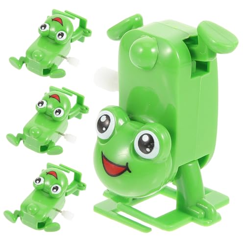 Toyvian 4 Stück Teiliges Aufziehspielzeug Froschform Wind up Party Dekoration Geschenk Garten Deko Hüpfende Mechanische Spielzeuge für Jungen Mädchen Ab Jahren Toyvian 4 Stück Teiliges Aufziehspielzeug Froschform Wind up Party Dekoration Geschenk Garten Deko Hüpfende Mechanische Spielzeuge für Jungen Mädchen Ab Jahren von Toyvian