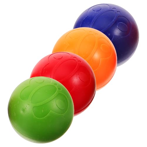 Toyvian 4 Stück Teiliges Bunte Hand Shaker Maracas für Kleinkinder Robustes Musikspielzeug für Musikunterricht Eltern Junge Mädchen Interaktion Einfache Handhabung Percussion Instrument von Toyvian