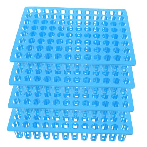 Toyvian 4stücke Fach Reagenzglas-Halter-Gestell Aus Kunststoff Passend Für Reagenzgläser Probenröhrchen Und Probenfläschchen Stabiler Ständer Für Experimente Und Forschung Toyvian 4stücke Fach Reagenzglas-Halter-Gestell Aus Kunststoff Passend Für Reagenzgläser Probenröhrchen Und Probenfläschchen Stabiler Ständer Für Experimente Und Forschung von Toyvian