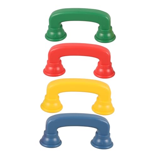Toyvian 4 Stück Teiliges Farbiges Whisper Phone aus Kunststoff Kleines Hörtelefon für Leichtes Lernspielzeug zur Konzentrations und Farberkennung Geeignet für Sprachtraining und von Toyvian