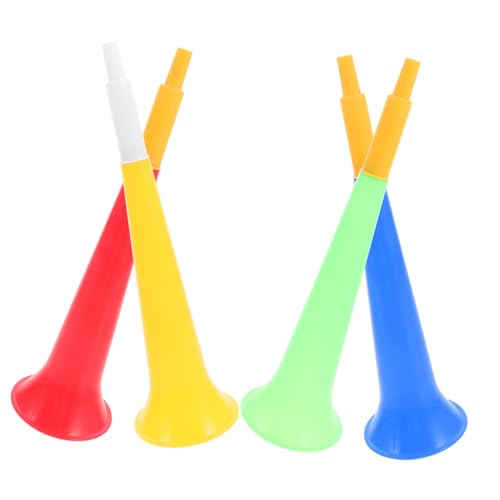 Toyvian 4 Stück Teiliges Fußball Horn Tröten für Partys Sportevents und Cheerleading Langlebiges Kunststoffmaterial Sicher und Laut zum Anfeuern Toyvian 4 Stück Teiliges Fußball Horn Tröten für Partys Sportevents und Cheerleading Langlebiges Kunststoffmaterial Sicher und Laut zum Anfeuern von Toyvian