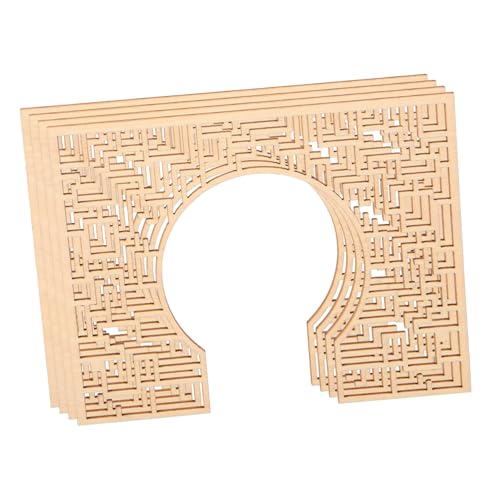 Toyvian 4 Stück Teiliges Mini Chinesischer Stil Filigranes Sandtisch dekorationsmodell Handgefertigter Faltbarer Paravent für Puppenhaus und Sandtischzubehör Toyvian 4 Stück Teiliges Mini Chinesischer Stil Filigranes Sandtisch dekorationsmodell Handgefertigter Faltbarer Paravent für Puppenhaus und Sandtischzubehör von Toyvian