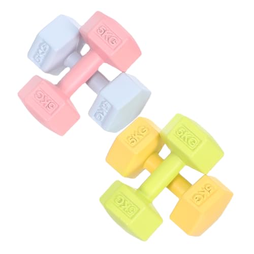 Toyvian 4 Stück Teiliges Mini Hantel Bunte Miniatur Fitnessgeräte für Puppenhaus Realistische Sportausrüstung Fördert Feinmotorik und Spielerische Entwicklung Langlebige Gym Accessoires Toyvian 4 Stück Teiliges Mini Hantel Bunte Miniatur Fitnessgeräte für Puppenhaus Realistische Sportausrüstung Fördert Feinmotorik und Spielerische Entwicklung Langlebige Gym Accessoires von Toyvian