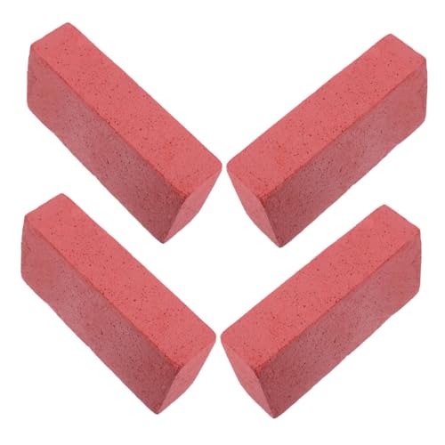 Toyvian 4 Stück Teiliges Realistische Fake Ziegelsteine aus Schaumstoff Leichte Bühnenrequisiten für Film Theater und Comedy Handzerbrechbar Robust und Tragbar für Trick Lachnummern von Toyvian