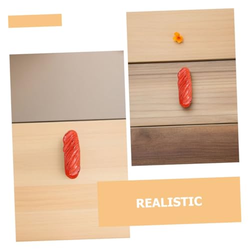 Toyvian 4 Stück Teiliges Realistische Künstliche Hot Dog Modelle Langlebige und Farbbeständige Fake für Fotografie Küchendekoration Rollenspiele Vielseitige Lebensmittelattrappen von Toyvian