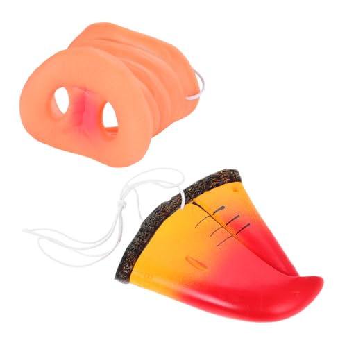 Toyvian 4 Stück Teiliges Realistische Tiernasen Masken für Karneval und Cosplay Pig Nose und Papageien Schnabel Requisiten für Halloween Feiern und Partys Wiederverwendbar und Tragbar Toyvian 4 Stück Teiliges Realistische Tiernasen Masken für Karneval und Cosplay Pig Nose und Papageien Schnabel Requisiten für Halloween Feiern und Partys Wiederverwendbar und Tragbar von Toyvian