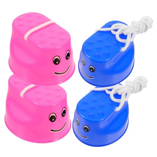 Toyvian 4 Stück Teiliges Stelzen aus Robustem Balance und Koordinationstraining für Jungen und Mädchen Outdoor für Garten und Spielplatz als Kindergeburtstagsgeschenk Toyvian 4 Stück Teiliges Stelzen aus Robustem Balance und Koordinationstraining für Jungen und Mädchen Outdoor für Garten und Spielplatz als Kindergeburtstagsgeschenk von Toyvian