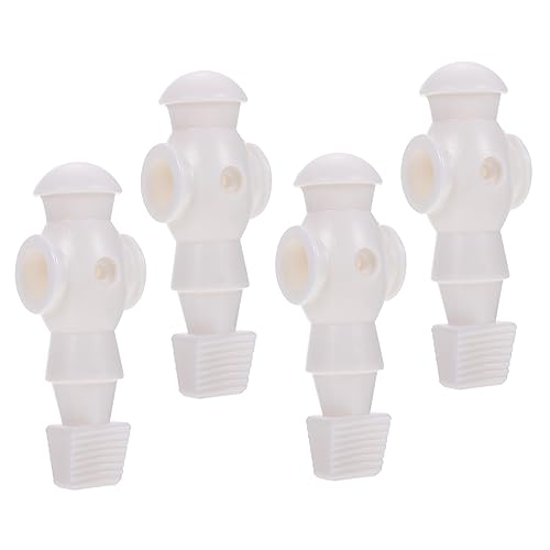 Toyvian 4 Stück Teiliges Tischfußball Zubehör Resin Fußballspieler Figuren Ersatzteile für Tischkicker Langlebig Verschleißfest Einfache Montage Praktische Kickerfiguren Weiß Toyvian 4 Stück Teiliges Tischfußball Zubehör Resin Fußballspieler Figuren Ersatzteile für Tischkicker Langlebig Verschleißfest Einfache Montage Praktische Kickerfiguren Weiß von Toyvian