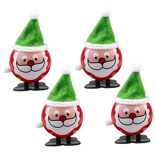 Toyvian 4 Stück Teiliges Weihnachtsaufziehspielzeug Santa Figuren ohne Batterie Bunte Mechanische Spielzeuge Dekoration Zufällige Farbe Zufällige Farbe Toyvian 4 Stück Teiliges Weihnachtsaufziehspielzeug Santa Figuren ohne Batterie Bunte Mechanische Spielzeuge Dekoration Zufällige Farbe Zufällige Farbe von Toyvian