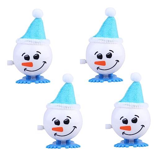 Toyvian 4 Stück Teiliges Wind Up Schneemann Batterielose Weihnachtsdekoration aus Bewegliche Aufziehfiguren Blau als und Deko für Festtagsfeiern Toyvian 4 Stück Teiliges Wind Up Schneemann Batterielose Weihnachtsdekoration aus Bewegliche Aufziehfiguren Blau als und Deko für Festtagsfeiern von Toyvian
