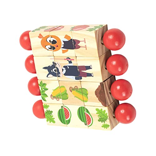 Toyvian 4 Stück Tierpuzzle Bausteine tierische Rätsel Baustein-Rätsel Vorschulrätsel Tierblock-Puzzle Lernspielzeug für Vorschulkinder Kinderpuzzle hölzern rot Toyvian 4 Stück Tierpuzzle Bausteine tierische Rätsel Baustein-Rätsel Vorschulrätsel Tierblock-Puzzle Lernspielzeug für Vorschulkinder Kinderpuzzle hölzern rot von Toyvian