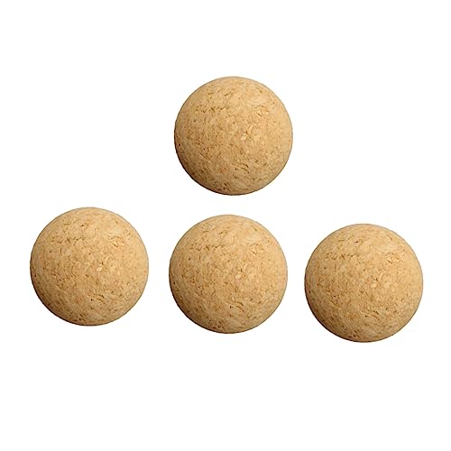 Toyvian 4 Stücke Holz Baby-fuß Tisch Fußbälle Für Jungen Und Mädchen Mini Tischplatte Fußball Holz Tisch Foosball von Toyvian