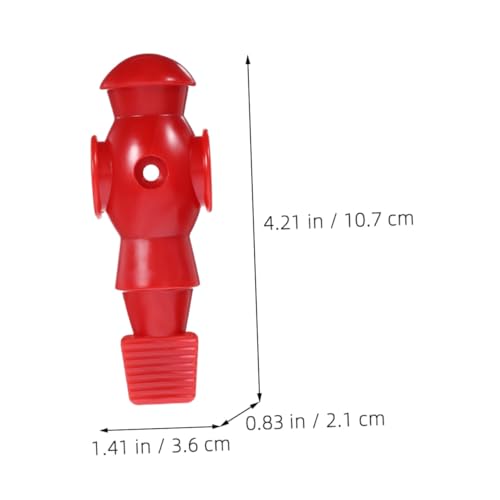 Toyvian 4 Stück Tischkicker Figuren aus PP und Resin Langlebige Fußballspieler Ersatzteile für Standard Tischfußball Einfache Installation Glatte Oberfläche Rot und Weiß Stück Toyvian 4 Stück Tischkicker Figuren aus PP und Resin Langlebige Fußballspieler Ersatzteile für Standard Tischfußball Einfache Installation Glatte Oberfläche Rot und Weiß Stück von Toyvian