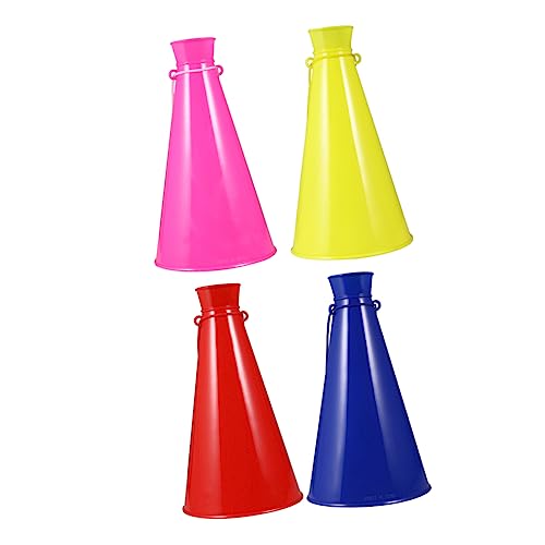 Toyvian 4 Stück Trompeten Requisiten für Bühnenaufführungen Zufällige Farben für Party Musikspielzeug für Fans und Cheerleader Zufällige Farbe Toyvian 4 Stück Trompeten Requisiten für Bühnenaufführungen Zufällige Farben für Party Musikspielzeug für Fans und Cheerleader Zufällige Farbe von Toyvian