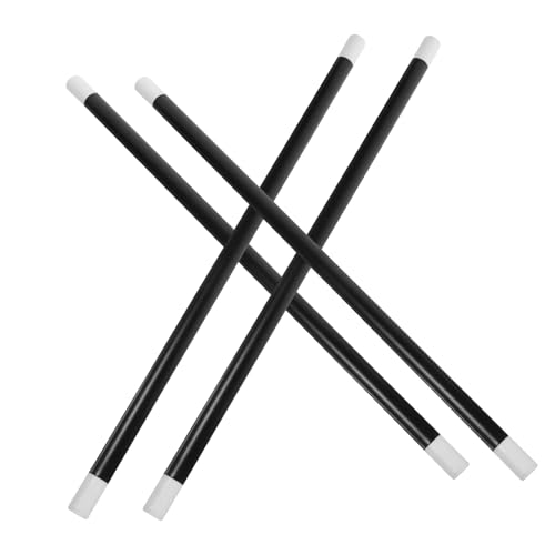 Toyvian 4 Stück Zauberstab Trickshow-Requisite Leistungskrücke Leistungsqualitäten Stöcke Zauberspruch-Requisite würfelunterlage photostickomni Partygeschenk Zauberstock Plastik Black Toyvian 4 Stück Zauberstab Trickshow-Requisite Leistungskrücke Leistungsqualitäten Stöcke Zauberspruch-Requisite würfelunterlage photostickomni Partygeschenk Zauberstock Plastik Black von Toyvian
