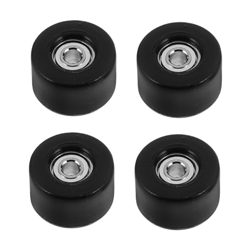Toyvian 4 Stück Zubehör für Finger-Skateboard-Räder Skateboardräder Räder mit Lager Finger-Skateboard Professionelles Rad praktisches Laufrad stabile Räder Rostfreier Stahl Schwarz Toyvian 4 Stück Zubehör für Finger-Skateboard-Räder Skateboardräder Räder mit Lager Finger-Skateboard Professionelles Rad praktisches Laufrad stabile Räder Rostfreier Stahl Schwarz von Toyvian
