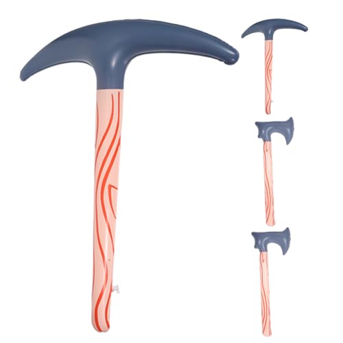 Toyvian 4 Stück aufblasbare falsche Axt – aufblasbares Spielzeug, Spitzhacke, Beil, Ballons, Kostüm-Requisite, Halloween-Anzieh-Requisiten für Themenpartys und Rollenspiele Toyvian 4 Stück aufblasbare falsche Axt – aufblasbares Spielzeug, Spitzhacke, Beil, Ballons, Kostüm-Requisite, Halloween-Anzieh-Requisiten für Themenpartys und Rollenspiele von Toyvian