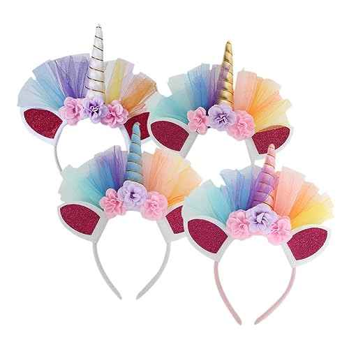 Toyvian 4 Stück einhorn stirnband Geburtstag Kinderkostüm Haarreif für Fotoshooting Haarreif für Theateraufführungen haarschmuck Einhorn-Gastgeschenke Cartoon-Stirnband Polyester Toyvian 4 Stück einhorn stirnband Geburtstag Kinderkostüm Haarreif für Fotoshooting Haarreif für Theateraufführungen haarschmuck Einhorn-Gastgeschenke Cartoon-Stirnband Polyester von Toyvian