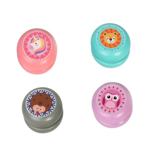 Toyvian 4 Stück hölzernes Jo-Jo outdoor draußen Yo-Yo für Anfänger Yo-Yo für Geschicklichkeit Tier-Yo-Yo Jo-Jo- Jo-Jo-Bälle als Holz Toyvian 4 Stück hölzernes Jo-Jo outdoor draußen Yo-Yo für Anfänger Yo-Yo für Geschicklichkeit Tier-Yo-Yo Jo-Jo- Jo-Jo-Bälle als Holz von Toyvian