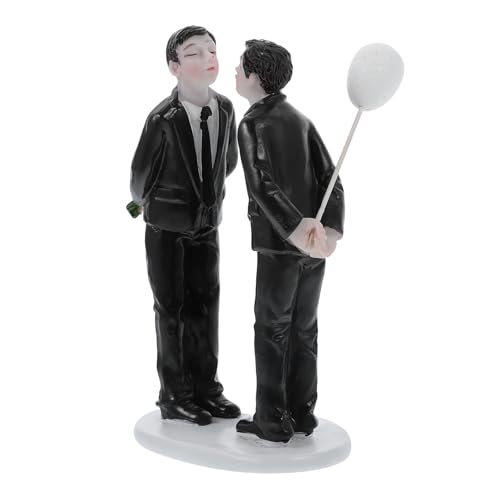Toyvian 4 Stück schwule Kuchendekoration Make-up-Tortenaufsätze Hochzeitsdekorationen Figur Farbenfrohe Dekoration Romantische Geschenkidee Hochzeitstorte-Harz- Kuchenverzierungen Toyvian 4 Stück schwule Kuchendekoration Make-up-Tortenaufsätze Hochzeitsdekorationen Figur Farbenfrohe Dekoration Romantische Geschenkidee Hochzeitstorte-Harz- Kuchenverzierungen von Toyvian