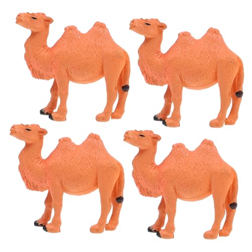 Toyvian 4 Stücke Teiliges Miniatur Kamel Figuren Realistische PVC Tiermodelle Detailreiche Desktop Ornamente Pädagogisches für Dekorative Kamel Nachbildung für Zuhause und Büro Toyvian 4 Stücke Teiliges Miniatur Kamel Figuren Realistische PVC Tiermodelle Detailreiche Desktop Ornamente Pädagogisches für Dekorative Kamel Nachbildung für Zuhause und Büro von Toyvian