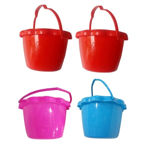 Toyvian 4 Stücke Tragbare Und Reizende Sand-Eimer Kleine Sand-Eimer Für Kinder Kleinkinder Toyvian 4 Stücke Tragbare Und Reizende Sand-Eimer Kleine Sand-Eimer Für Kinder Kleinkinder von Toyvian