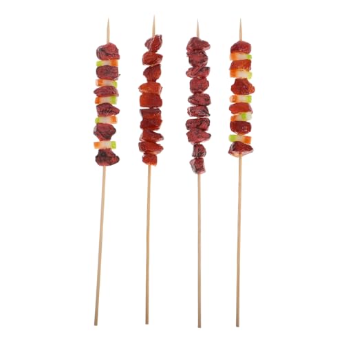 Toyvian 4er-Pack Realistische Grillfleischspieße Set Mit Simulations-Requisiten Für Küchenspielzeug-Lebensmittel Toyvian 4er-Pack Realistische Grillfleischspieße Set Mit Simulations-Requisiten Für Küchenspielzeug-Lebensmittel von Toyvian