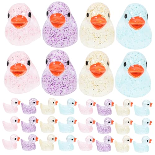 Toyvian 40stücke Leuchtende Enten Figuren Landschaftsdekoration Für Garten Aquarium Und Toyvian 40stücke Leuchtende Enten Figuren Landschaftsdekoration Für Garten Aquarium Und von Toyvian