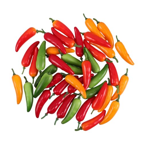 Toyvian 40 Stück Simuliertes Pepper-Modell Chili-Festival- Chili Festival Dekorationen Chili -Charme Mini-Küchen-Requisiten Küchenrequisite lebensechtes grünes Gemüse Polyethylen Toyvian 40 Stück Simuliertes Pepper-Modell Chili-Festival- Chili Festival Dekorationen Chili -Charme Mini-Küchen-Requisiten Küchenrequisite lebensechtes grünes Gemüse Polyethylen von Toyvian