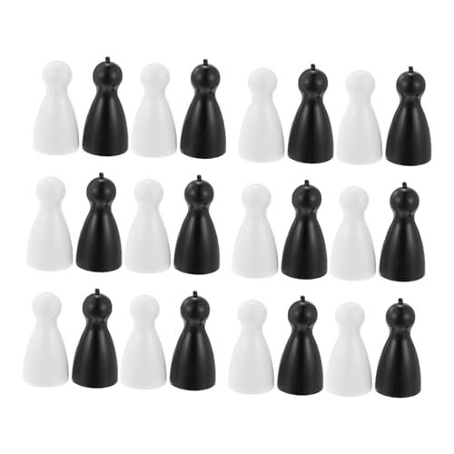 Toyvian Brettspiel Stücke 40 Stücke Kunststoff Spiel Menschlichen Form Schachfiguren Für Bord von Toyvian
