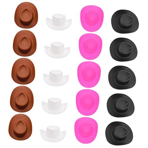 Toyvian 40 Stück Mini-hüte – Flauschige Cowgirl-hüte Für Puppen Und Kuchendekorationen – Cowgirl-hüte Für Geburtstagsfeiern Toyvian 40 Stück Mini-hüte – Flauschige Cowgirl-hüte Für Puppen Und Kuchendekorationen – Cowgirl-hüte Für Geburtstagsfeiern von Toyvian