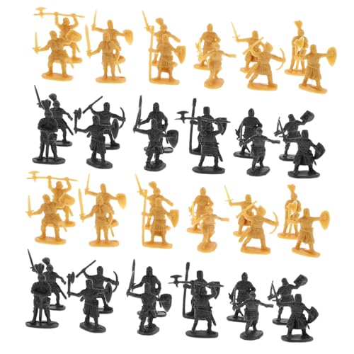 Toyvian 400 Stück Mini Soldaten Mittelalter Ritter Figuren Spielset aus Kunststoff Realistische Details Robustes Material für Sammler Mittelalterliche Partydekoration Toyvian 400 Stück Mini Soldaten Mittelalter Ritter Figuren Spielset aus Kunststoff Realistische Details Robustes Material für Sammler Mittelalterliche Partydekoration von Toyvian
