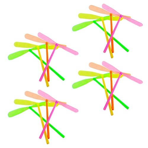 Toyvian 40Pcs- Dragonfly Hand Reiben Doppelte Fliegende Blätter Plastik Libelle Spielzeug Hubschrauber Drehung Propeller Kinder Outdoor Spielzeug Geschenk Zufällige Farbe Toyvian 40Pcs- Dragonfly Hand Reiben Doppelte Fliegende Blätter Plastik Libelle Spielzeug Hubschrauber Drehung Propeller Kinder Outdoor Spielzeug Geschenk Zufällige Farbe von Toyvian