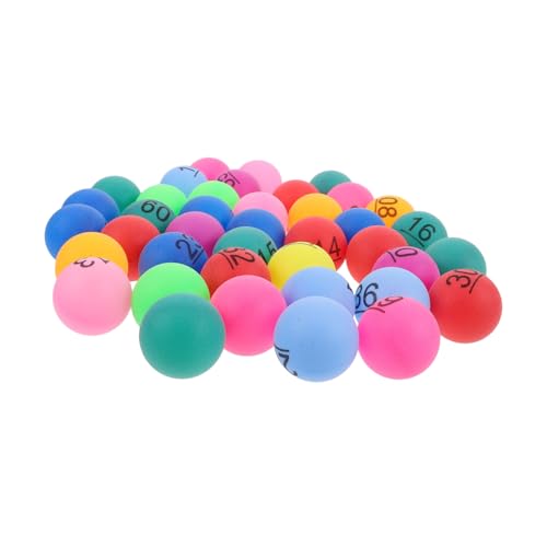 Toyvian 40St Lotteriekugeln Ständer für Snackschüsseln Sportspielzeug Tischtennis Lotterie Bingo-Preise Lotteriespiel Zubehör Bingo Kugeln Plastikbälle für Spiele Lotterie- pp Toyvian 40St Lotteriekugeln Ständer für Snackschüsseln Sportspielzeug Tischtennis Lotterie Bingo-Preise Lotteriespiel Zubehör Bingo Kugeln Plastikbälle für Spiele Lotterie- pp von Toyvian