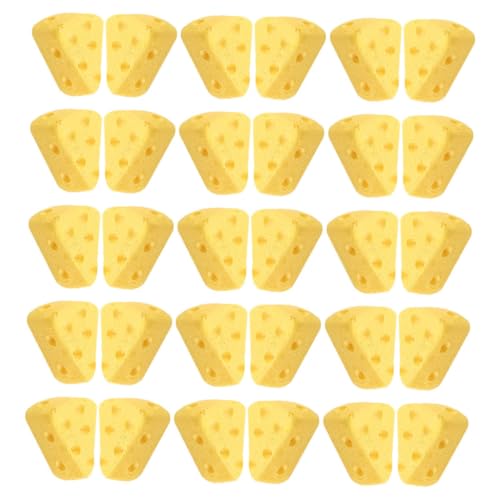 Toyvian 40st Hilfskäse Käsekuchen-herzstück Dekoratives Künstliches Dessert Attrappe Pfannkuchen Gefälschte Kuchendekoration Massendekoration Käsespielzeug Brot Miniatur Yellow Plastik Toyvian 40st Hilfskäse Käsekuchen-herzstück Dekoratives Künstliches Dessert Attrappe Pfannkuchen Gefälschte Kuchendekoration Massendekoration Käsespielzeug Brot Miniatur Yellow Plastik von Toyvian