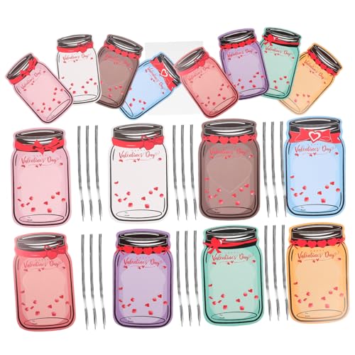 Toyvian Austauschkarten in Glasform Zum Valentinstag Partygeschenke Für Jungen Und Mädchen Im Klassenzimmer Toyvian Austauschkarten in Glasform Zum Valentinstag Partygeschenke Für Jungen Und Mädchen Im Klassenzimmer von Toyvian