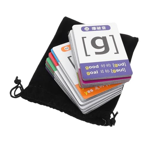 Toyvian 48 Stück Interaktive Lernkarten für Alphabet Klare Druckqualität für Kindergarten Schule und Reisen Kognitive Lernspielzeuge Toyvian 48 Stück Interaktive Lernkarten für Alphabet Klare Druckqualität für Kindergarten Schule und Reisen Kognitive Lernspielzeuge von Toyvian