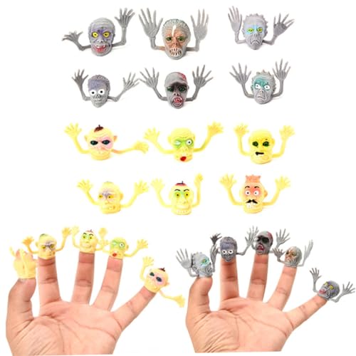 Toyvian 48 Stücke Halloween Geist Finger Ärmeln Puppen Finger Abdeckung Requisiten Toyvian 48 Stücke Halloween Geist Finger Ärmeln Puppen Finger Abdeckung Requisiten von Toyvian