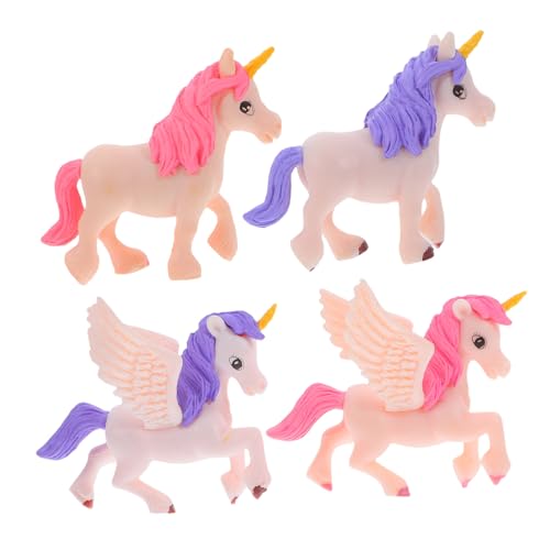 Toyvian Kleiner Einhorn Figuren 4 Stücke Detaillierte Miniatur Einhorn Ornamente für Garten Mikrolandschaft Dekoration Kompakte Tierfiguren für Puppenhaus Toyvian Kleiner Einhorn Figuren 4 Stücke Detaillierte Miniatur Einhorn Ornamente für Garten Mikrolandschaft Dekoration Kompakte Tierfiguren für Puppenhaus von Toyvian