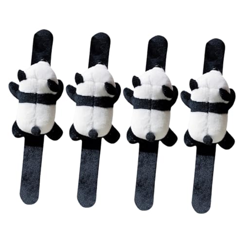 Toyvian 4Stücke Panda Plüsch Slap Armbänder für Bunte Handbänder mit Cartoon Design für Partys Schulpreise und Sicher und Leicht zu Tragen Toyvian 4Stücke Panda Plüsch Slap Armbänder für Bunte Handbänder mit Cartoon Design für Partys Schulpreise und Sicher und Leicht zu Tragen von Toyvian