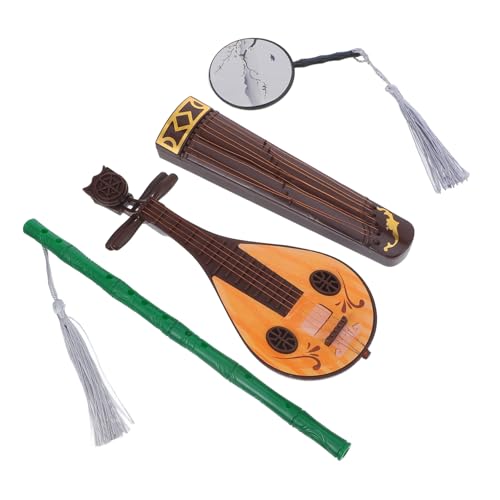 Toyvian 4Stücke Puppen Zubehör Teiliges Antikes Kostüm für Kreative Mini Accessoires für Puppenhäuser Zufällige Farben für DIY Toyvian 4Stücke Puppen Zubehör Teiliges Antikes Kostüm für Kreative Mini Accessoires für Puppenhäuser Zufällige Farben für DIY von Toyvian