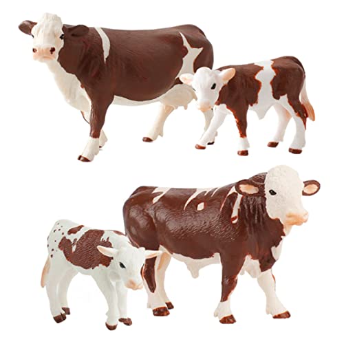 Toyvian 4Stücke Teiliges Kuhanzug Set für Realistische Nutztiere Modellspielzeug und Entwicklungsfähigkeiten Sicher und Schadstofffrei für Neugierige Kleine Toyvian 4Stücke Teiliges Kuhanzug Set für Realistische Nutztiere Modellspielzeug und Entwicklungsfähigkeiten Sicher und Schadstofffrei für Neugierige Kleine von Toyvian
