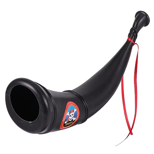 Toyvian 4Stücke Teiliges Piratenhorn für Halloween Lustige Plastik für Rollenspiele Partys und Bühnenaufführungen für Kostüm Events Unvergesslicher Spaß von Toyvian
