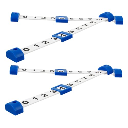Toyvian 4Stücke Tischfußball Punktezähler Ergonomischer Langlebiger Scoring Indikator für Tischspiele Multifunktional Wasserfest für Standard Fußballtische Toyvian 4Stücke Tischfußball Punktezähler Ergonomischer Langlebiger Scoring Indikator für Tischspiele Multifunktional Wasserfest für Standard Fußballtische von Toyvian