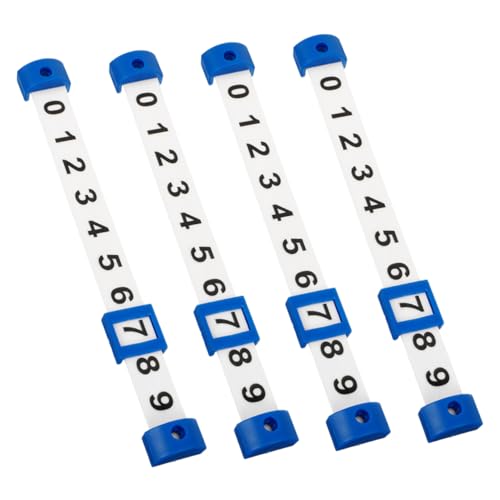 Toyvian 4Stücke Tischfußball Punktezähler mit Klarer Anzeige Wasserdichtes Kickerzubehör für Standard Fußballtische Kinderfreundlich und Installieren Toyvian 4Stücke Tischfußball Punktezähler mit Klarer Anzeige Wasserdichtes Kickerzubehör für Standard Fußballtische Kinderfreundlich und Installieren von Toyvian